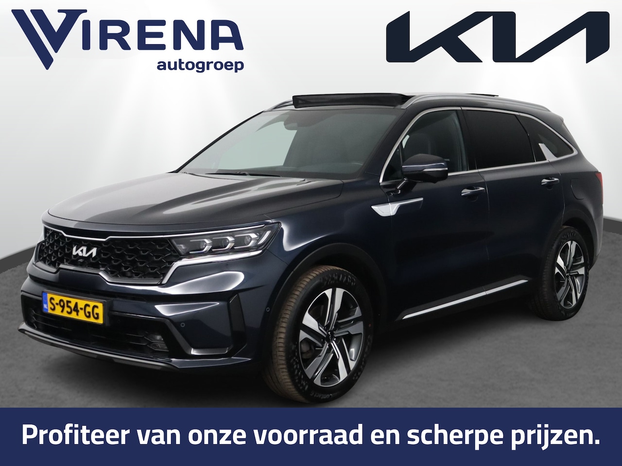 Kia Sorento - 1.6 T-GDI Hybrid 2WD ExecutiveLine 5p. - Schuif-/kanteldak - Stoelverwarming-/ventilatie - - AutoWereld.nl