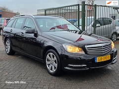 Mercedes-Benz C-klasse Estate - 180 Elegance uniek km navigatie parkeer sensor trekhaak