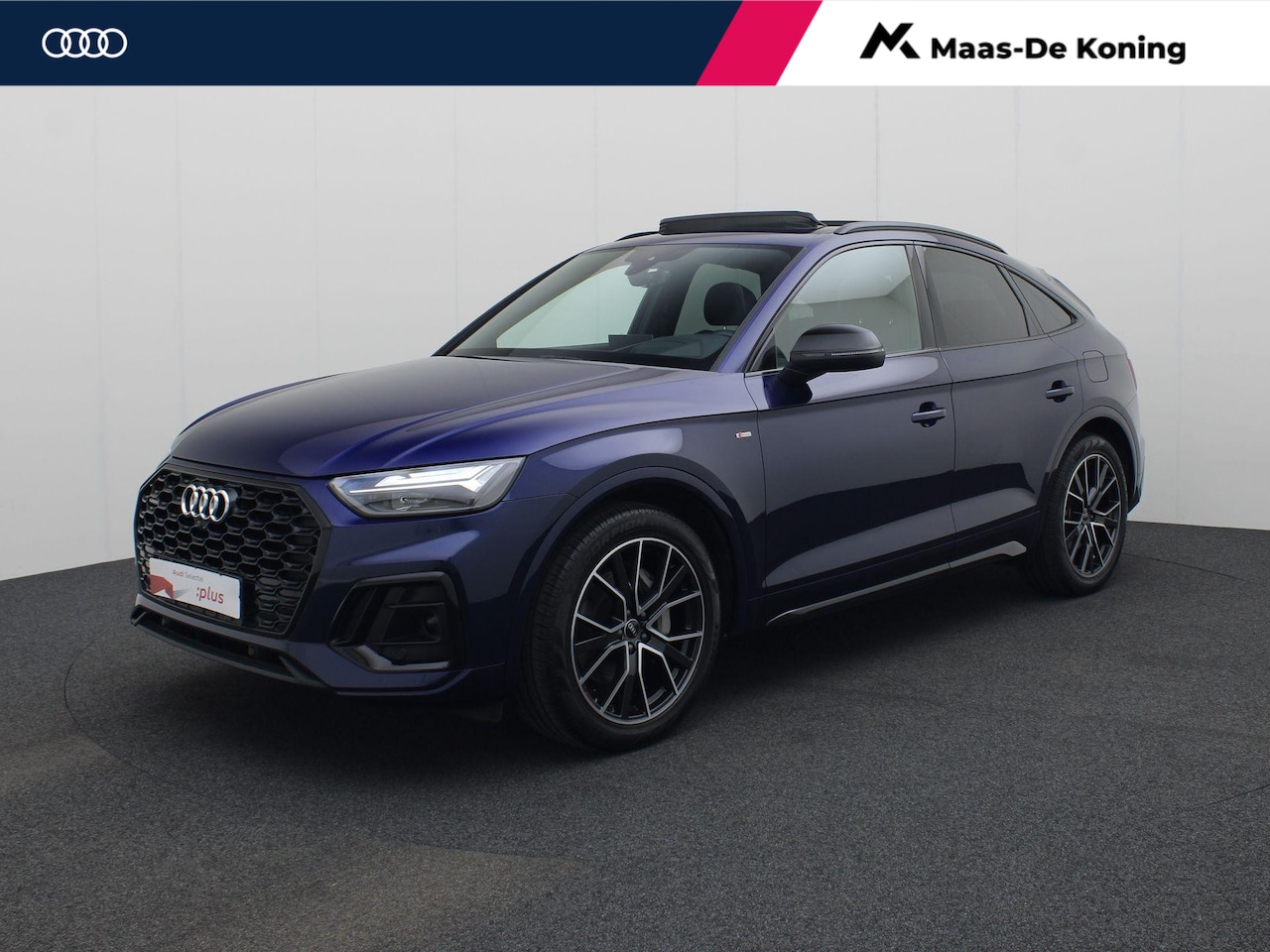 Audi Q5 Sportback - 50 TFSIe 220kW/299PK S Line · Panoramadak · Camera · Head-Up Display · Luchtvering · Trekh - AutoWereld.nl