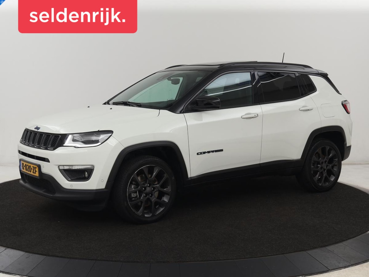 Jeep Compass - 4xe 240 Plug-in Hybrid Electric S | Panoramadak | Leder | Stoelverwarming | Carplay | Came - AutoWereld.nl