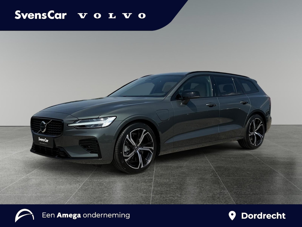 Volvo V60 - 2.0 T6 Plug-in hybrid AWD Plus Dark | Amber Nappa Lederen bekleding | Panoramadak | Extra - AutoWereld.nl