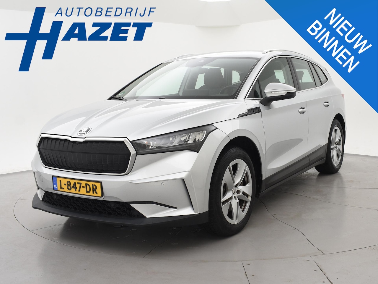 Skoda Enyaq iV - 80 + CAMERA | ADAPTIVE CRUISE | SFEERVERLICHTING | CARPLAY | STUURVERW. - AutoWereld.nl