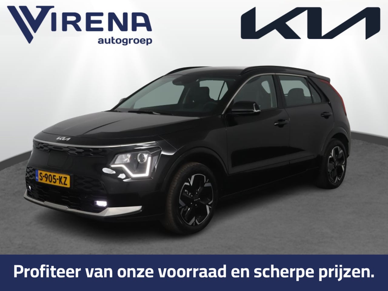 Kia Niro EV - DynamicLine 64.8 kWh - SOH 98,3% Automaat - Stoel-/stuurverwarming - Navigatie - Cruise Co - AutoWereld.nl