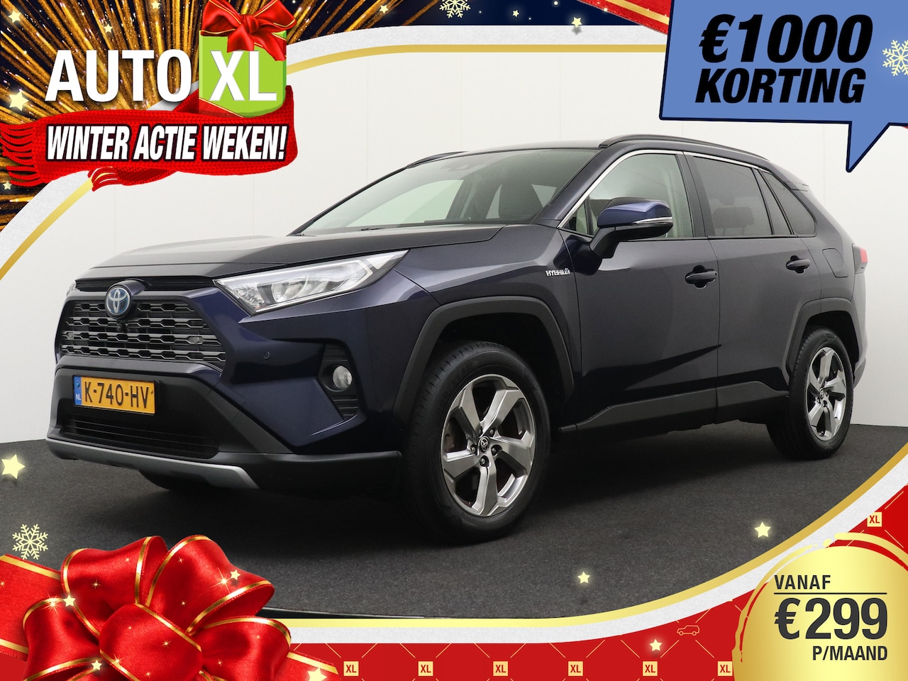 Toyota RAV4 - 2.5 Hybrid Business Plus Leder Trekhaak Adap. Cruise - AutoWereld.nl