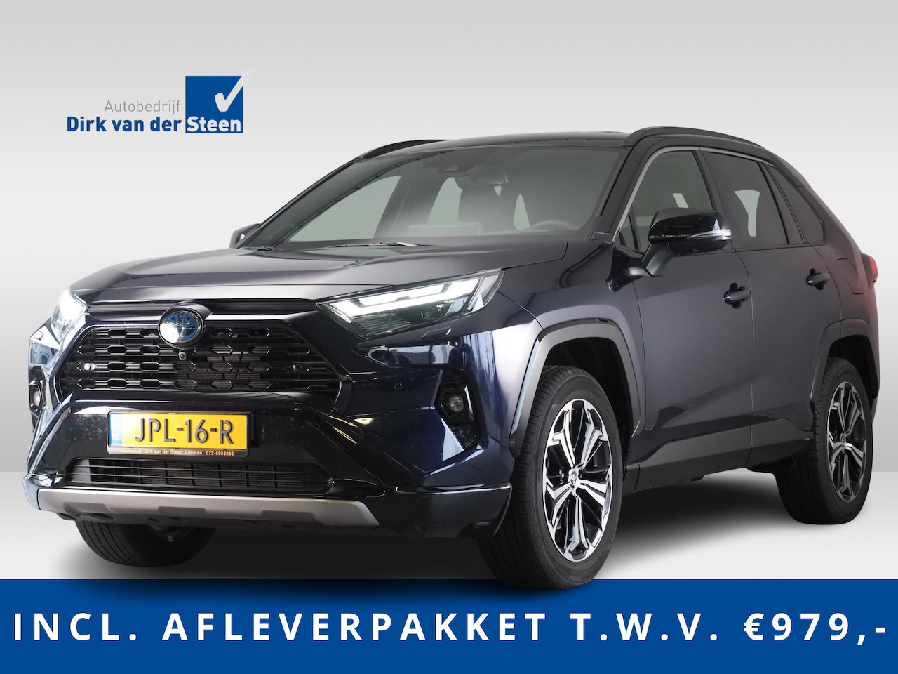 Toyota RAV4 - 2.5 Hybrid style Bi-tone | FACELIFT | JBL | Verwarmde Voorstoelen en Stuurwiel | Dodehoekd - AutoWereld.nl