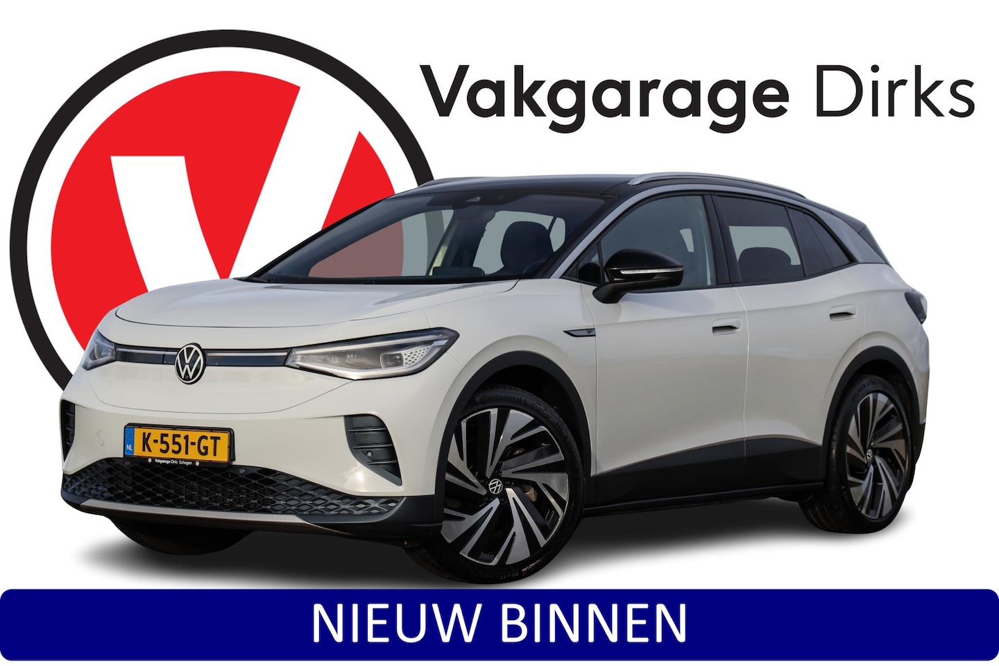 Volkswagen ID.4 - First Max 77 kWh ✅ IQ Light ✅ Pano ✅ Leder - AutoWereld.nl