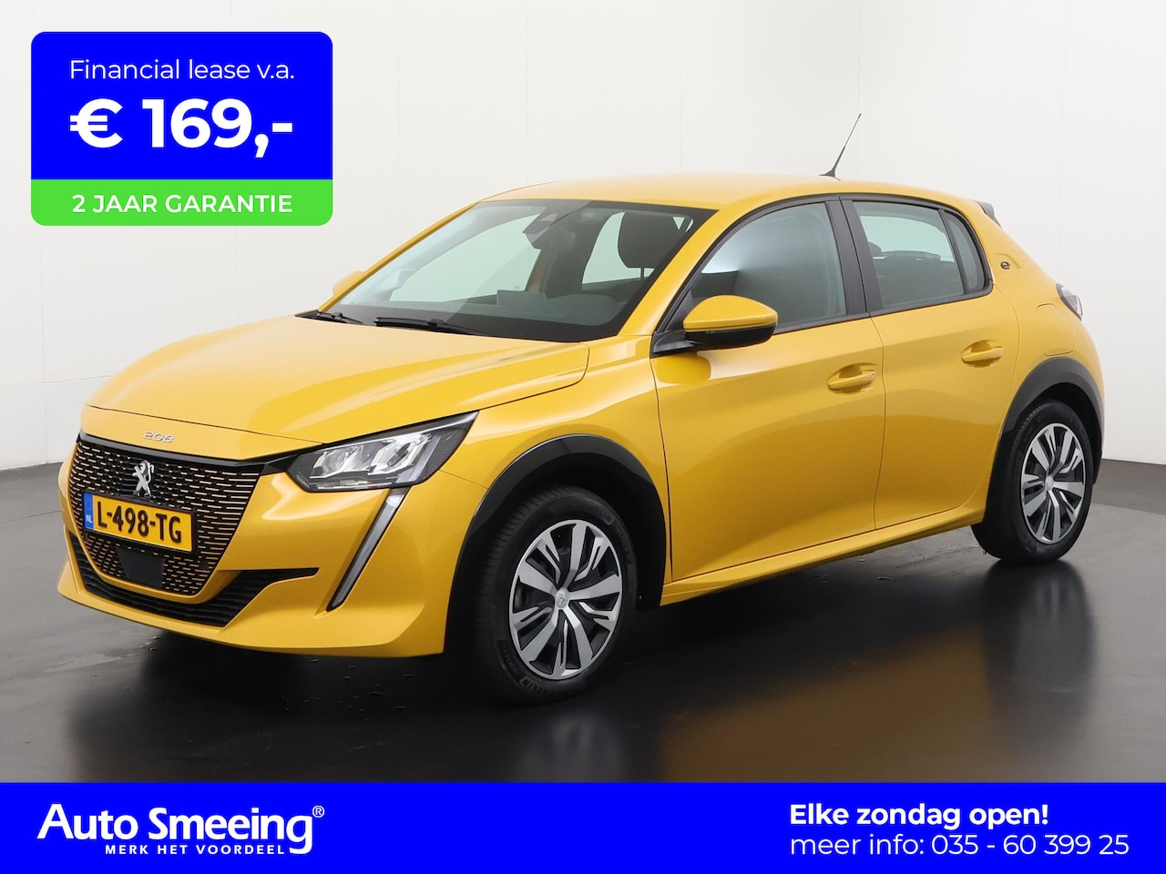 Peugeot e-208 - EV Active 50 kWh | SOH 100% | Apple/Android Carplay | Zondag Open! - AutoWereld.nl