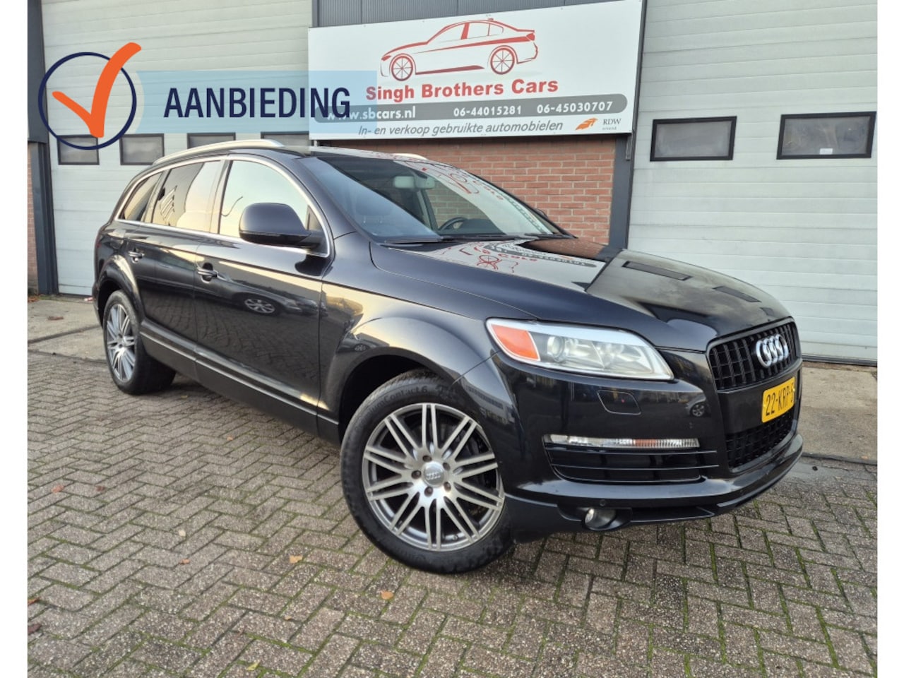 Audi Q7 - 3.6 FSI q 5+2 300pk AUT DAK NAVI XENON TREKHAAK!!! - AutoWereld.nl