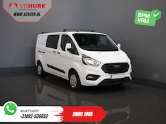 Ford Transit Custom - 2.0 TDCI L2 Trend DC Dubbel Cabine BPM VRIJ Stoelverw./ Carplay/ 2.7t Trekverm./ Navi/ PDC