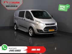Ford Transit Custom - 2.2 TDCI Trend Dubbel Cabine DC L2 BPM VRIJ NL Auto/ Leder/ Stoelverw./ Camera/ PDC/ LMV/