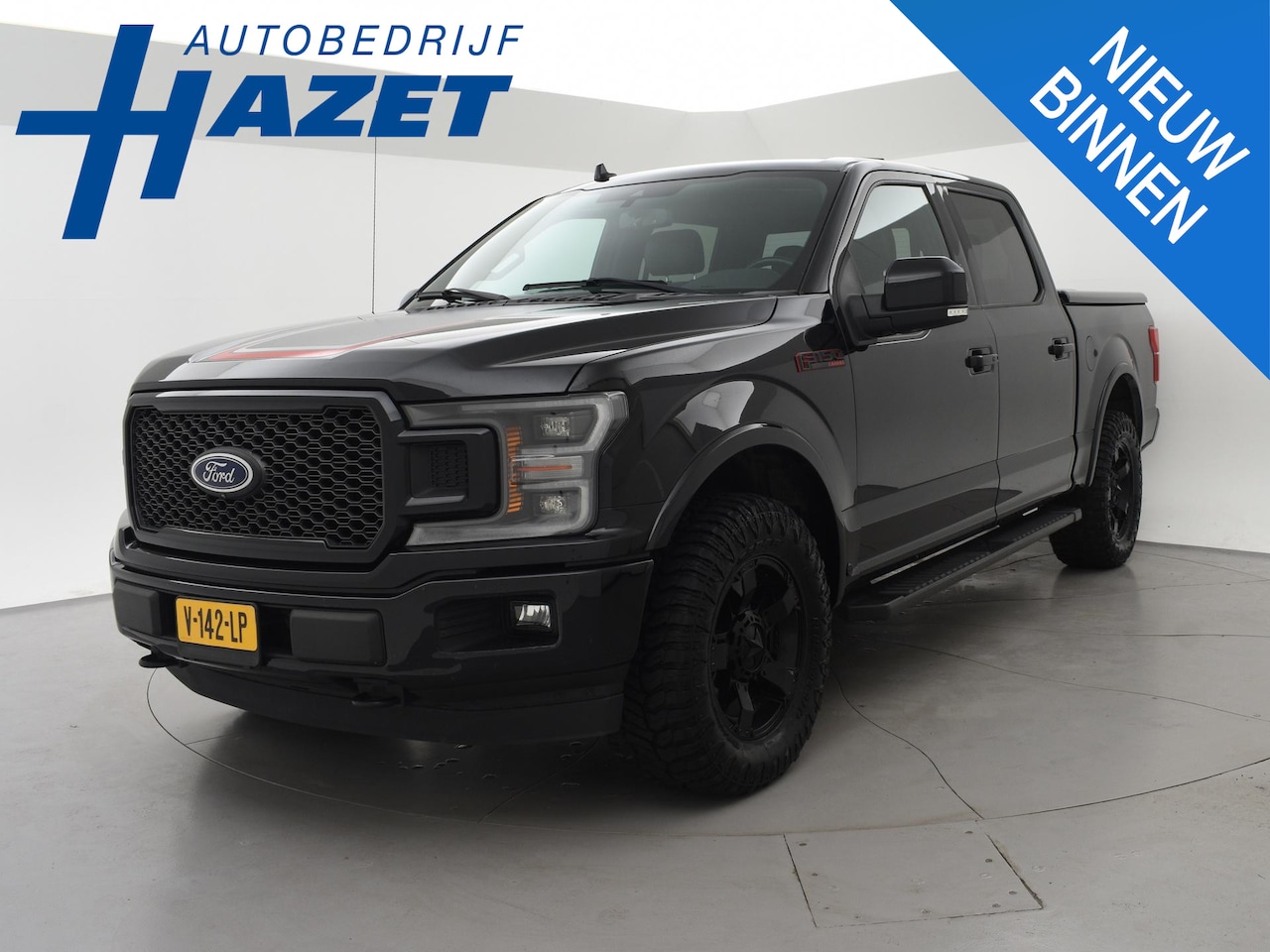 Ford F150 - USA LARIAT 5.0 V8 401 PK LPG + PANORAMA | B&O | 360 CAMERA | LEDER | CARPLAY | STOELVENTIL - AutoWereld.nl