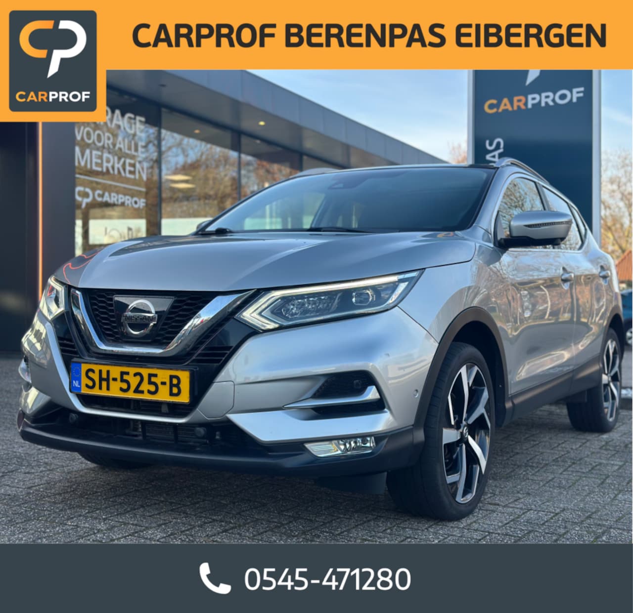 Nissan Qashqai - 1.2 Tekna + Automaat '' 360 Camera - Trekhaak - Pano '' - AutoWereld.nl