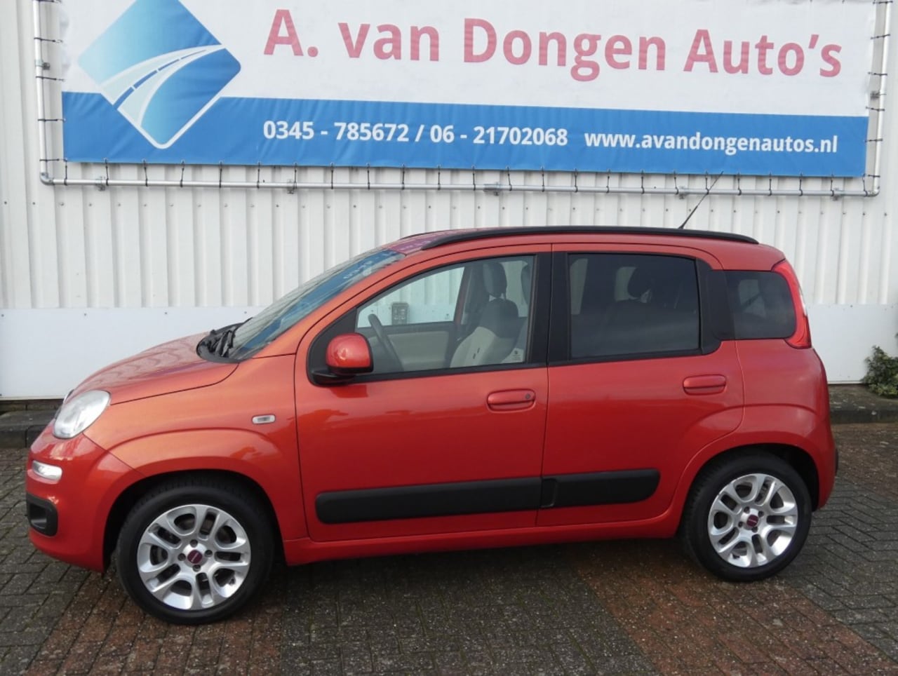 Fiat Panda - 0.9 TwinAir Lounge 0.9 TWINAIR LOUNGE,Airco,Bltooth,Trhaak,Incl NWE APK - AutoWereld.nl