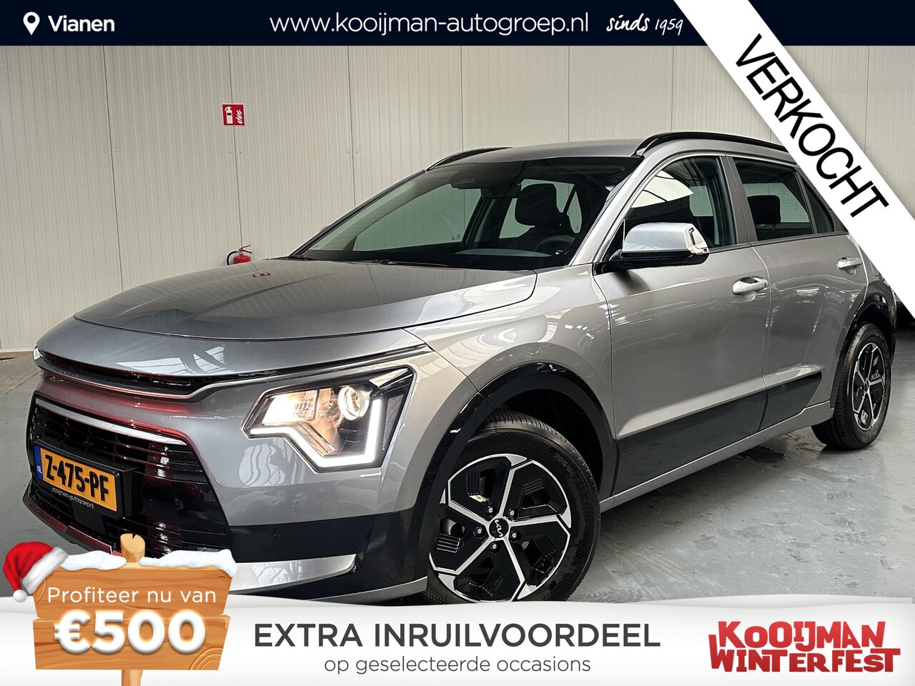 Kia Niro - 1.6 GDi Hybrid DynamicLine 1.6 GDi Hybrid DynamicLine - AutoWereld.nl