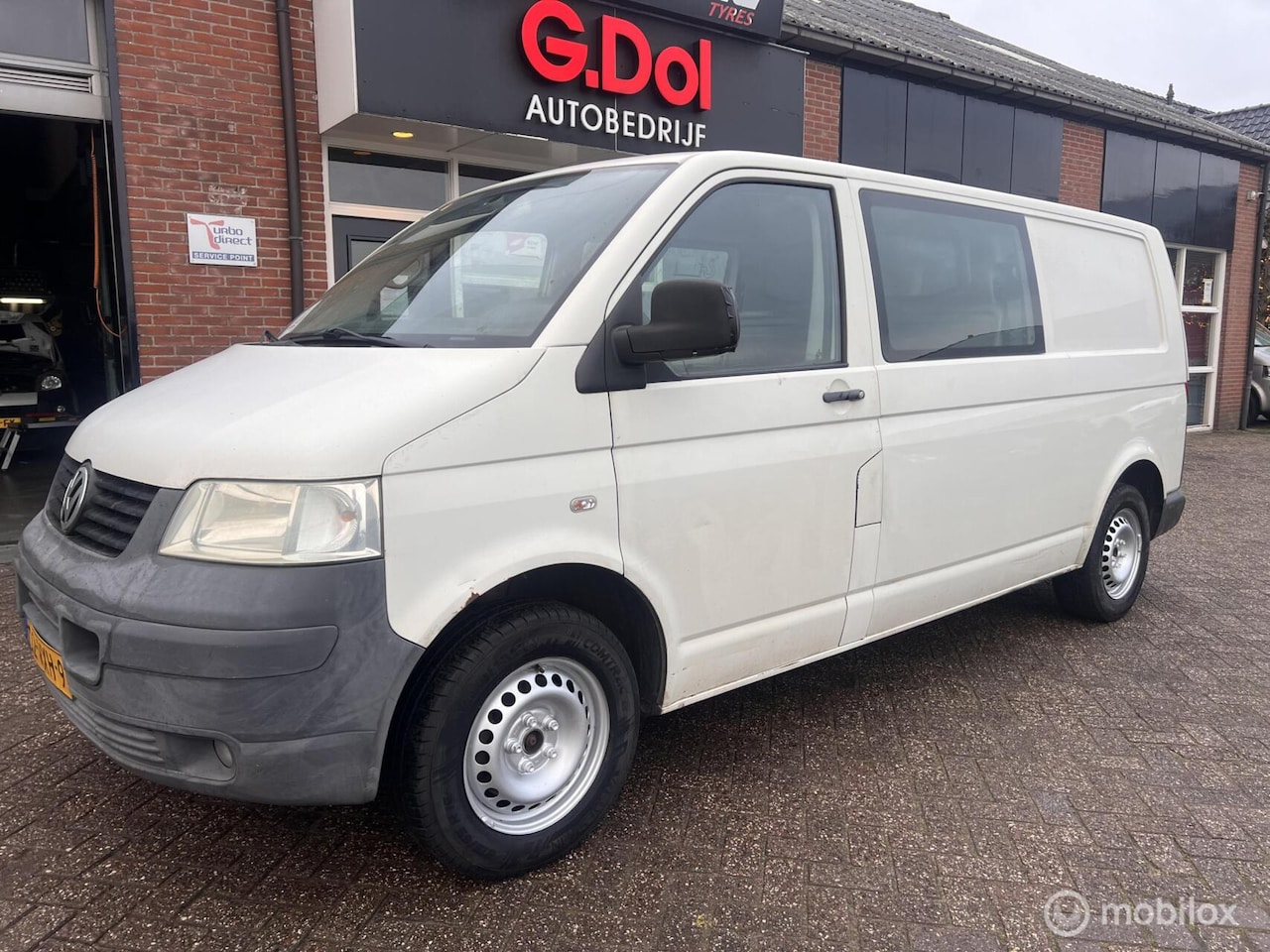 Volkswagen Transporter - 2.5 TDI 340 Budgetline DC 2.5 TDI 340 Budgetline DC - AutoWereld.nl