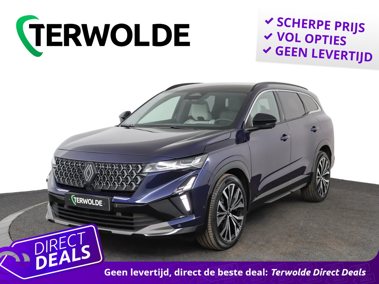 Renault Espace - E-Tech full hybrid 200 iconic 5p. | pack light & sound | Pack Vision | - AutoWereld.nl