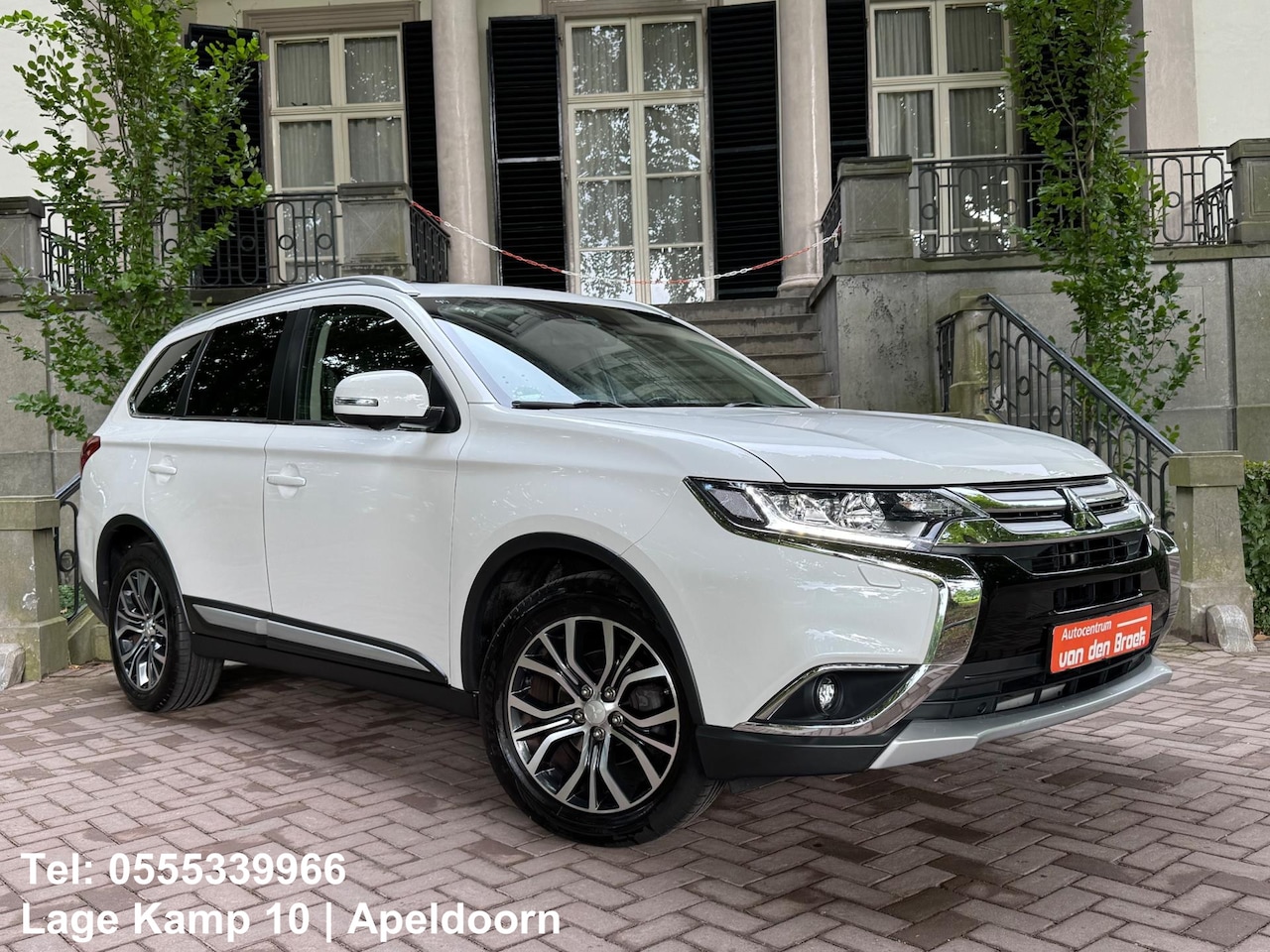 Mitsubishi Outlander - 2.0 4WD ClearTec Automaat 7P Leder Sch-Dak Navi 360C Camera Full options - AutoWereld.nl