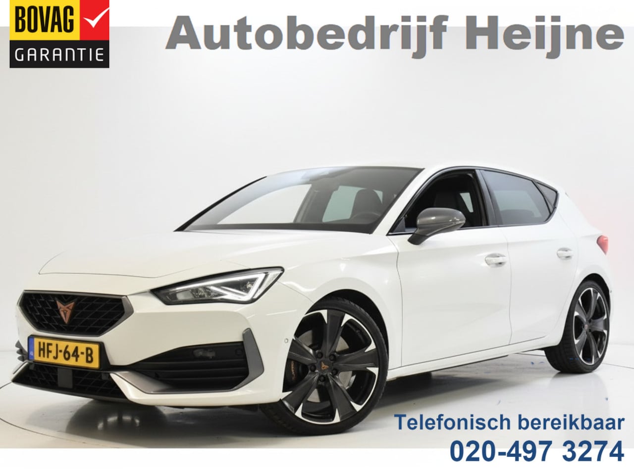 CUPRA Leon - 2.0 TSI VZ 300PK DSG PERFORMANCE,SFEER CAMERA/LEDER/BEATS-AUDIO - AutoWereld.nl