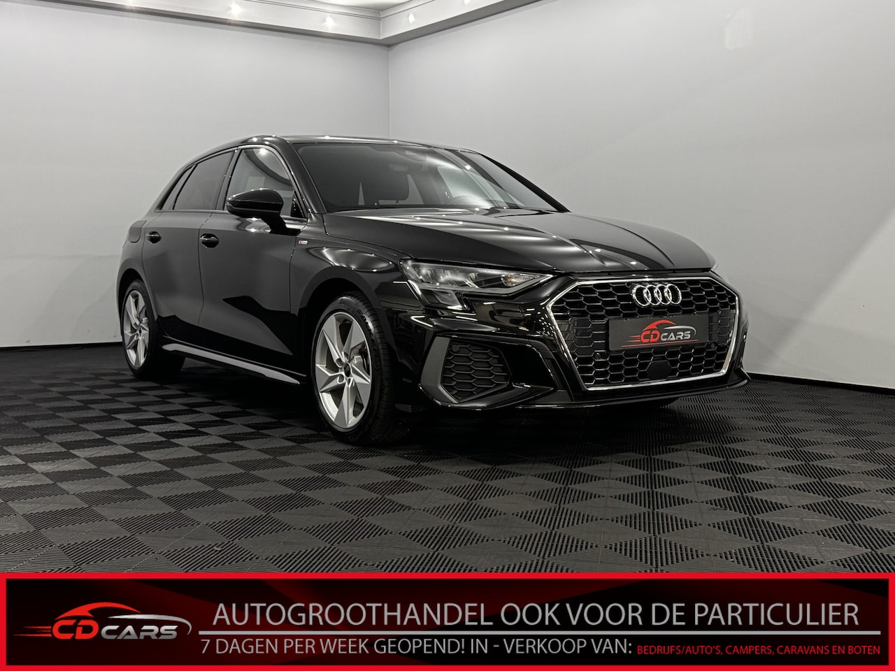 Audi A3 Sportback - 30 TFSI S-line Airco, Navi, Parkeersensoren, Virtual desk, Cruise control, Stoelverwarming - AutoWereld.nl