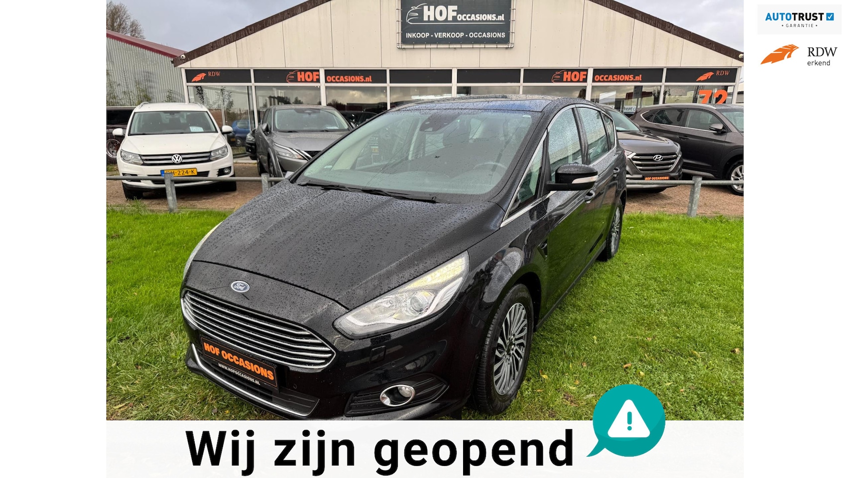 Ford S-Max - 1.5 Titanium 7 persoons PANORAMA/Carplay / Cruise controle - AutoWereld.nl