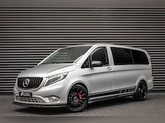 Mercedes-Benz Vito - 136PK LANG JB- EDITION FULL BLACK / AMG / SPOILER / VERLAGINGSVEREN / NAVIGATIE / SIDE- BA