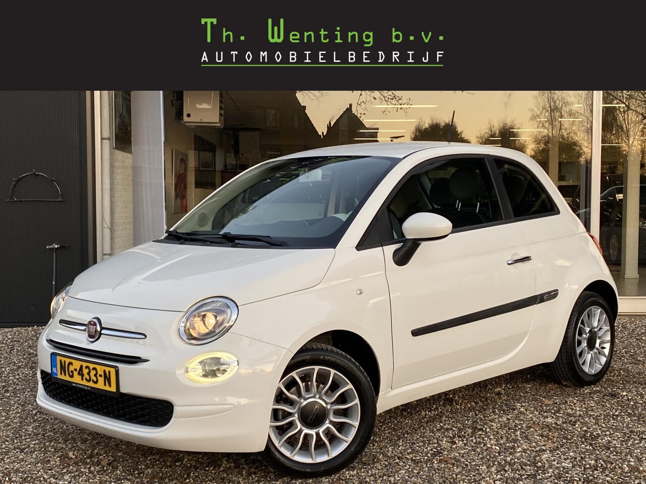 Fiat 500 - 1.2 Popstar | Lage Kilometerstand | Airco | Cruise Control | City Stuurbekrachtiging | Boo - AutoWereld.nl