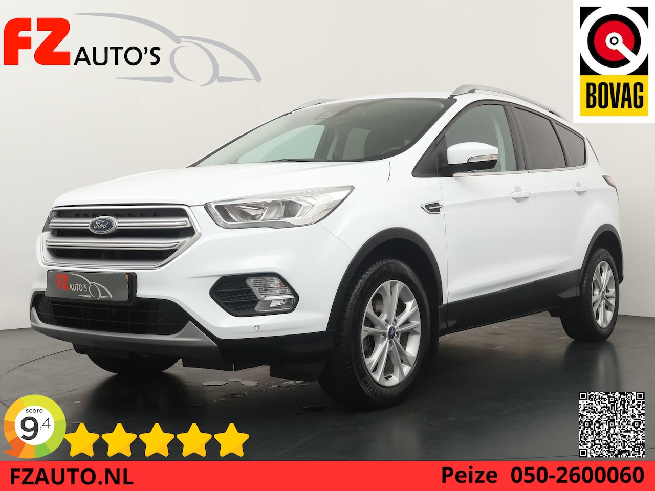 Ford Kuga - 1.5 EcoBoost Titanium - Navigatie - Stoelverwarming - Climate Control - Trekhaak - AutoWereld.nl