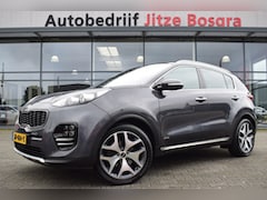 Kia Sportage - 1.6 T-GDI 4WD Automaat GT-Line Panoramadak | Zwart leder | Camera | Full Map Navi | Trekha