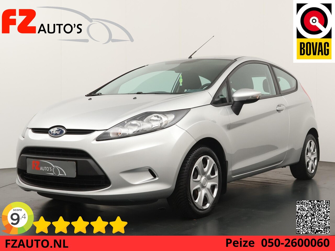 Ford Fiesta - 1.25 Limited - Airconditioning - Elektrische ramen - Centrale vergrendeling + afst.bedieni - AutoWereld.nl
