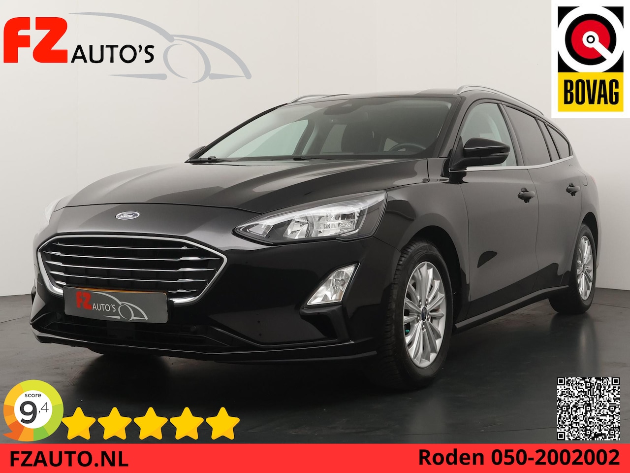 Ford Focus Wagon - 1.0 EcoBoost Titanium X Business - Navigatie - Elektrische achterklep - Climate Control - AutoWereld.nl