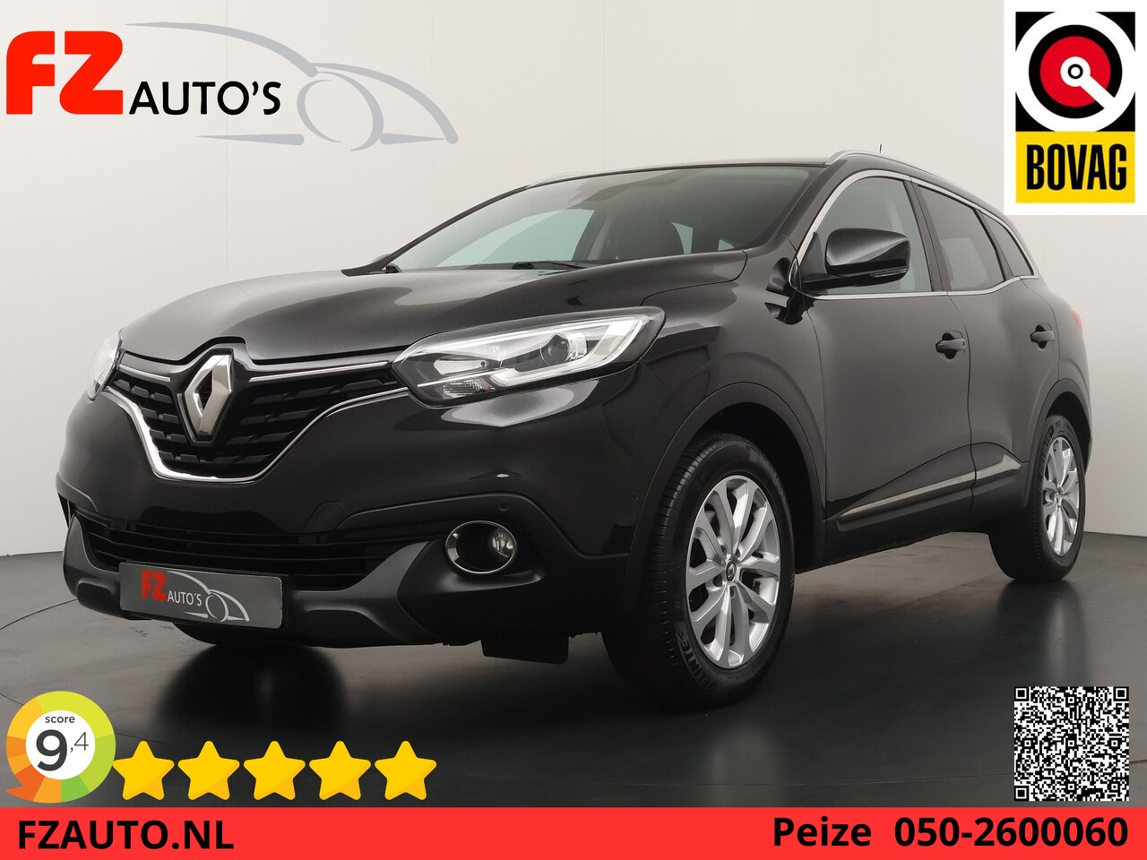 Renault Kadjar - 1.2 TCe Intens Automaat - Navigatie - Camera - Half lederen bekleding - AutoWereld.nl