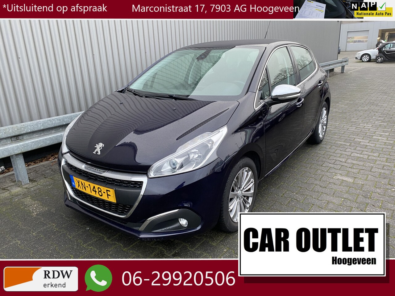 Peugeot 208 - 1.2 PureTech GT-line AUTOMAAT, 133Dkm, Apple CarPlay, Clima, CC, Navi, PDC, LM, nw. APK – - AutoWereld.nl