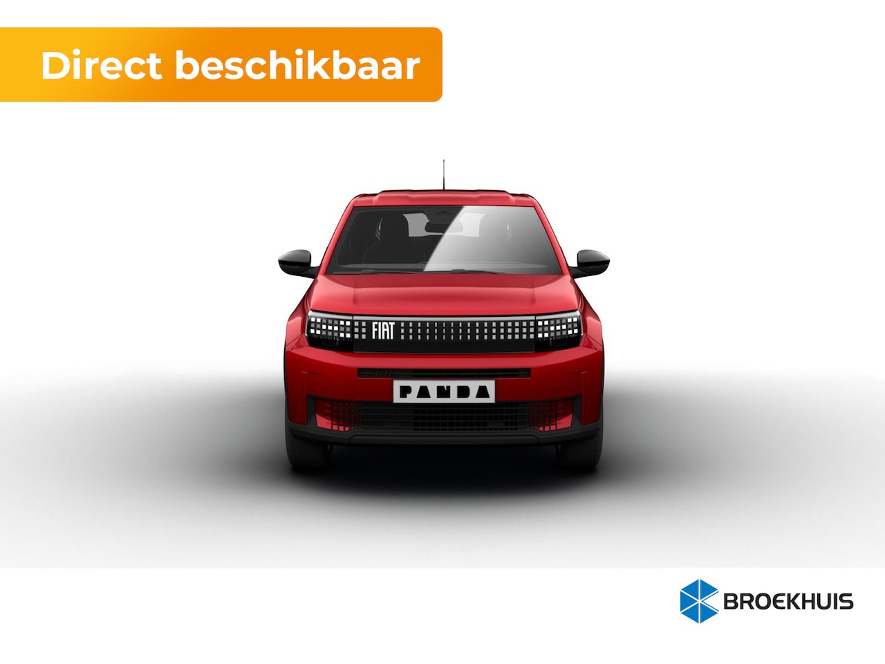 Fiat Grande Panda - RED - Electric | 10,25" touchscreen radio met Bluetooth, DAB & USB | Airconditioning handm - AutoWereld.nl