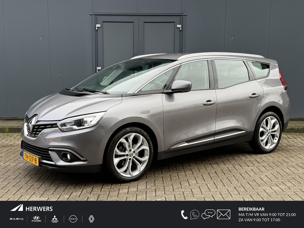 Renault Grand Scénic - 1.2 TCe / Trekhaak (1850 KG Trekgewicht) / Cruise Control / All Season Banden / Achteruitr - AutoWereld.nl