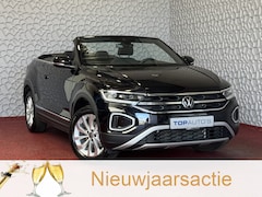 Volkswagen T-Roc Cabrio - TSI VIR.COCKPIT CARPLAY NAVI IQ.LED STOEL/STUUR.VERW DAB ADAP.CRUISE 05/2024 "rijden begin