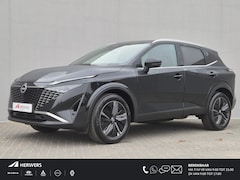 Nissan Qashqai - 1.3 MHEV Xtronic Tekna Black Edition Automaat / Nieuw Model / facelift / Cold pack / HUD /