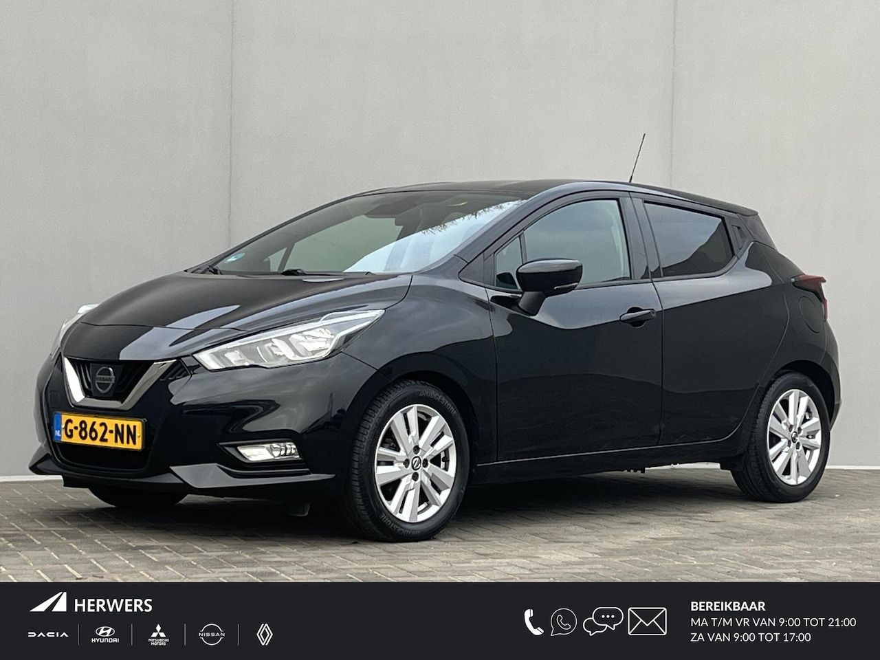 Nissan Micra - 1.0 IG-T N-Connecta / 100% Onderhouden / Navigatie / Achteruitrijcamera / Airco / Cruise C - AutoWereld.nl
