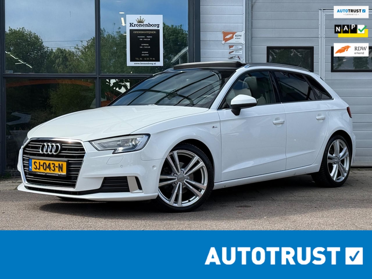 Audi A3 Sportback - 1.4 TFSI CoD Sport S Line Edition 1.4 TFSI CoD Sport S Line Edition, PANO, NAP - AutoWereld.nl