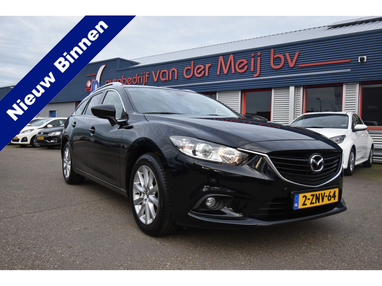 Mazda 6 Sportbreak - 2.0 TS 2.0 TS , TREKHAAK , NAVI , CLIMATR , CR CONTR , V STOEL VERW , - AutoWereld.nl