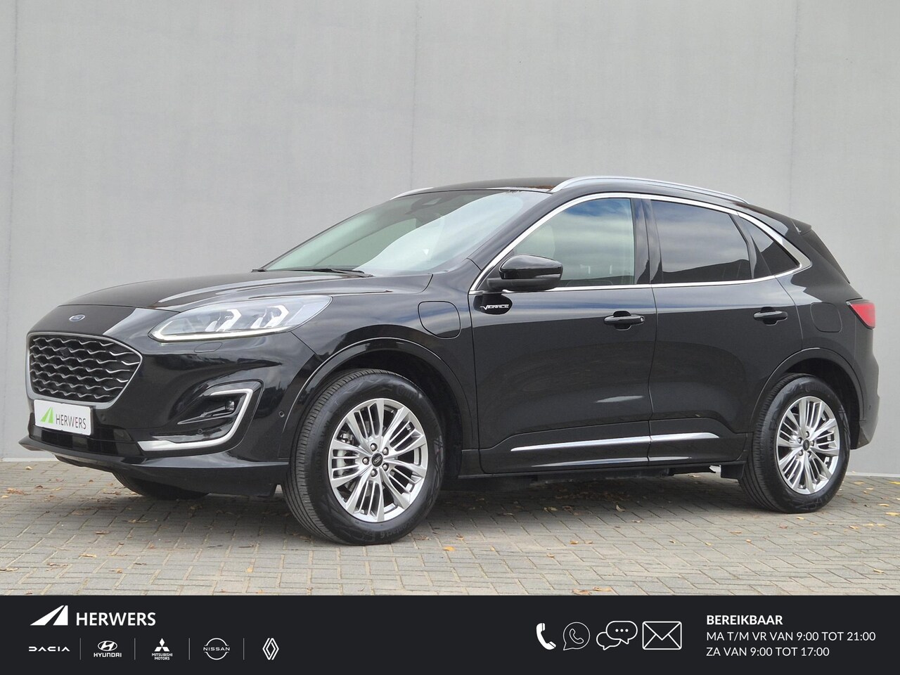 Ford Kuga - 2.5 PHEV Plug-in Vignale Automaat / Fabrieksgarantie tot 04-2026 / Driver Assistance Pack - AutoWereld.nl