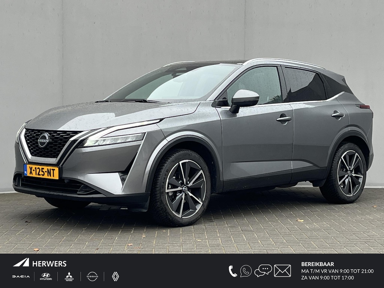 Nissan Qashqai - 1.3 MHEV Xtronic Tekna / Vaste Trekhaak 13-polig (Trekgewicht 1.800kg) / Panoramadak / 360 - AutoWereld.nl