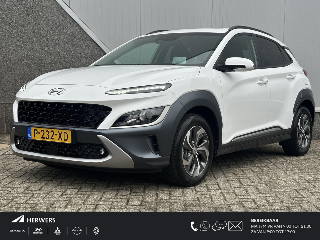 Hyundai Kona - 1.6 GDI HEV Fashion Sky / Schuifdak / Adaptieve cruise control / Climate control / Blinde - AutoWereld.nl