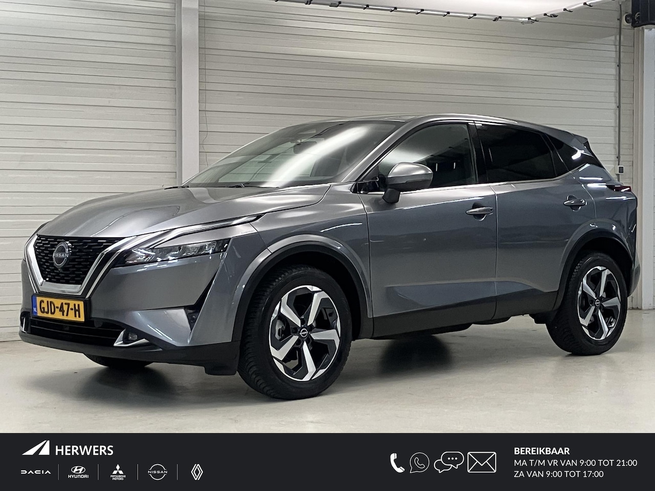 Nissan Qashqai - 1.3 MHEV Xtronic N-Connecta / Navigatie / Elektrische Kofferbak / 360 Graden Camera / Stoe - AutoWereld.nl