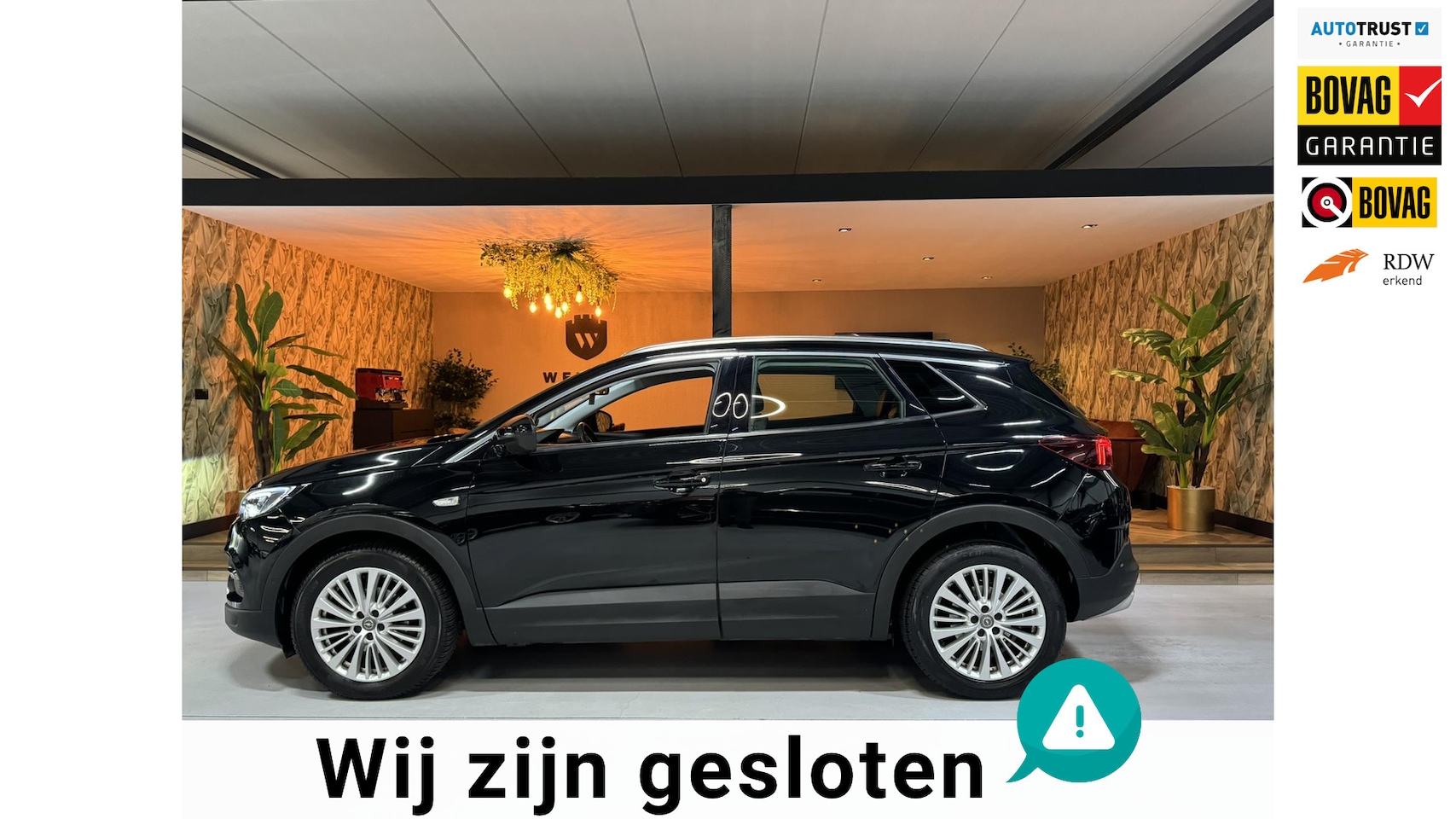 Opel Grandland X - 1.6 Turbo Innovation Garantie Carplay Camera Cruise Navi Clima Lane Ass Led Rijklaar - AutoWereld.nl