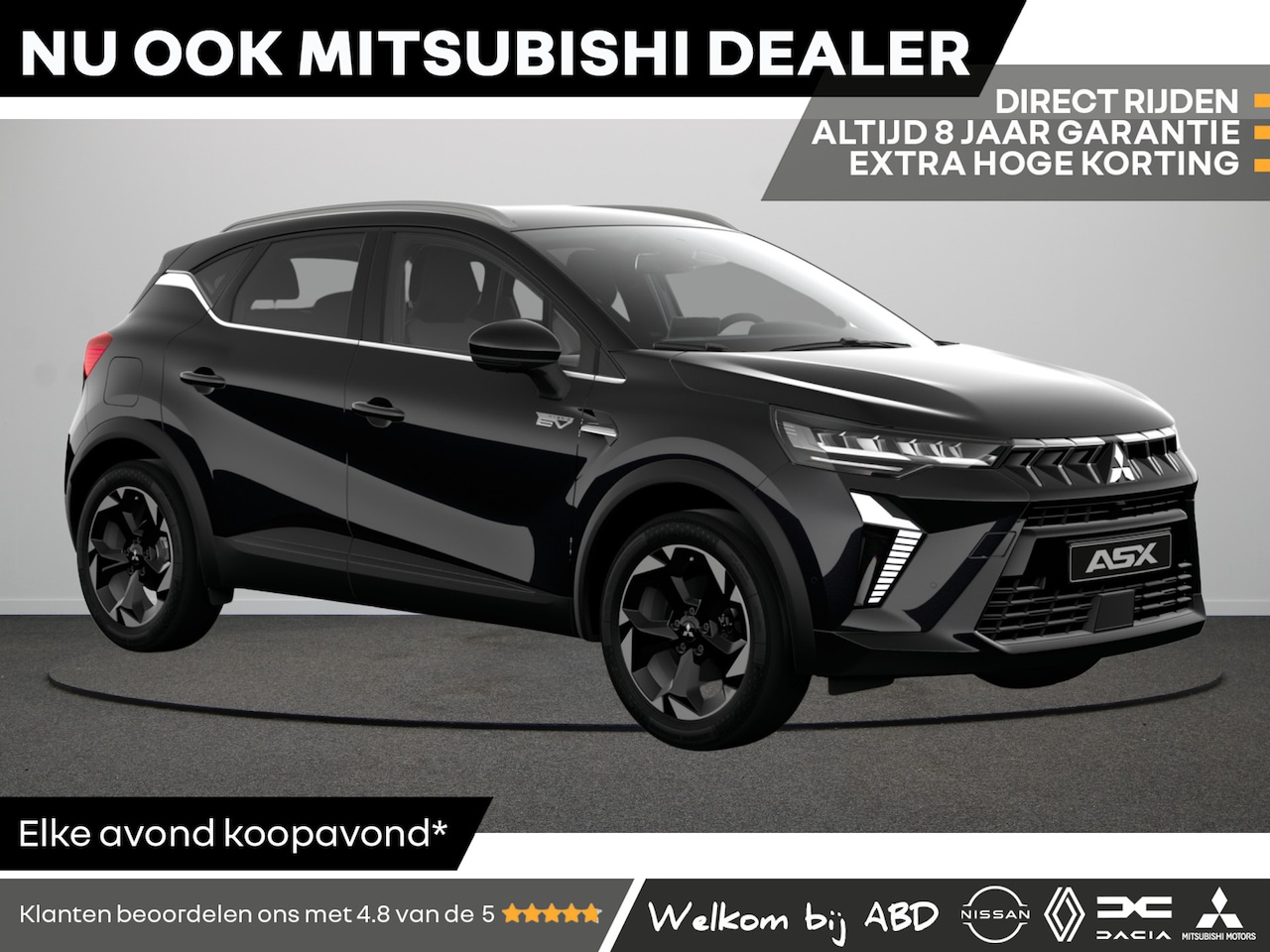 Mitsubishi ASX - Intense+ 1.8 HEV | Achteruitrijcamera | Adaptive Cruise Control (ACC) (alleen automaat) | - AutoWereld.nl