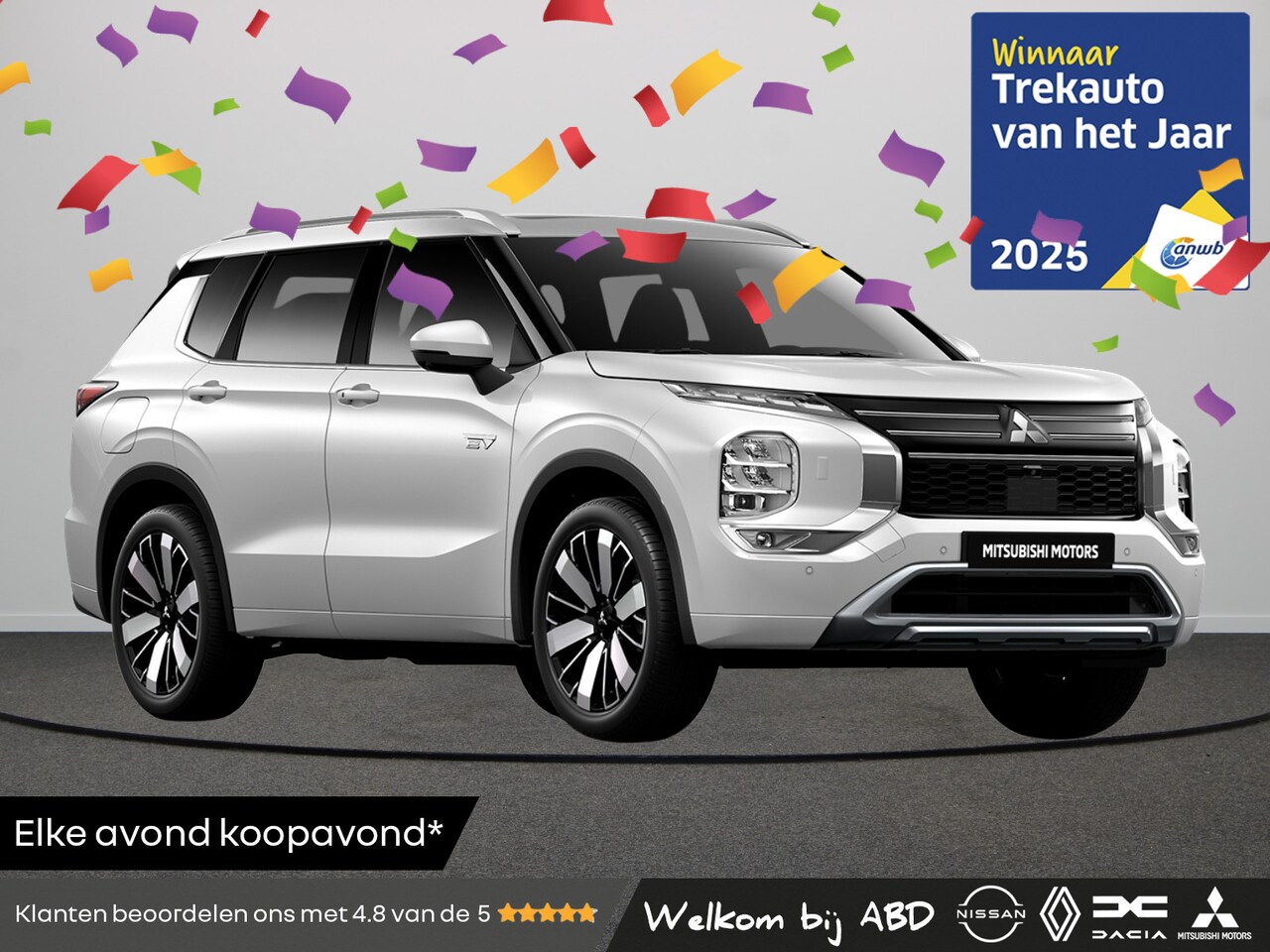 Mitsubishi Outlander - Instyle 2.4 Plug-in Hybride | Adaptive Cruise Control (ACC) | Blind Spot Warning (BSW) | H - AutoWereld.nl