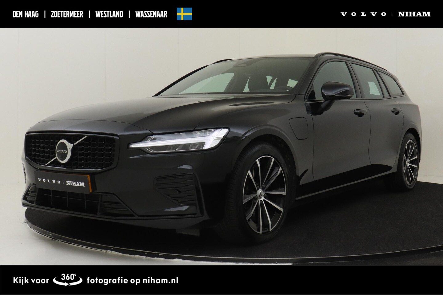 Volvo V60 - T6 PLUG-IN HYBRID AWD PLUS DARK [MY26] -HARMAN/KARDON|360°CAM|BLIS|TREKHAAK|POWER-SEATS|FA - AutoWereld.nl