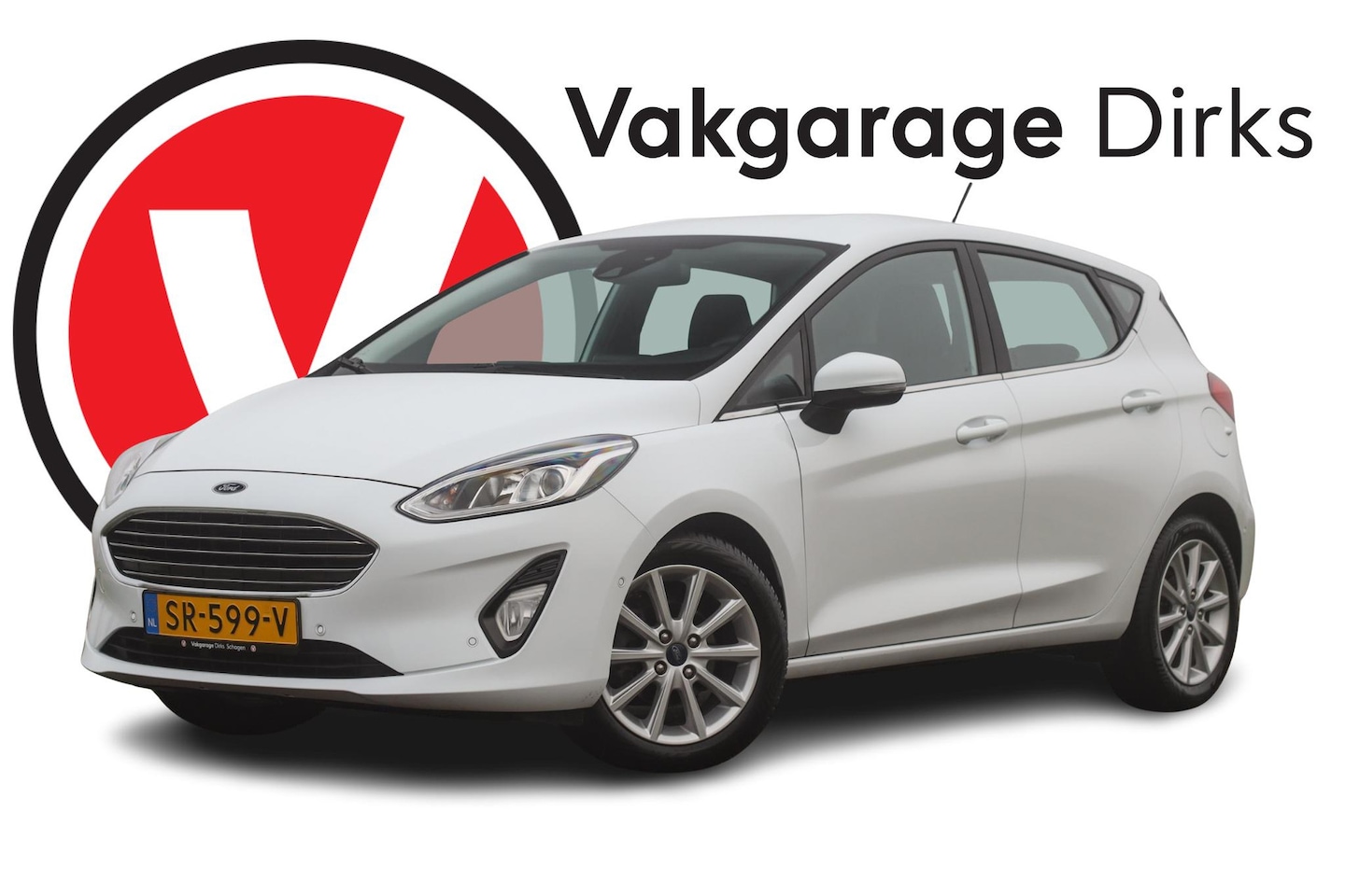 Ford Fiesta - 1.0 EcoBoost Aut. Titanium ✅ Carplay ✅ Navi ✅ Camera - AutoWereld.nl