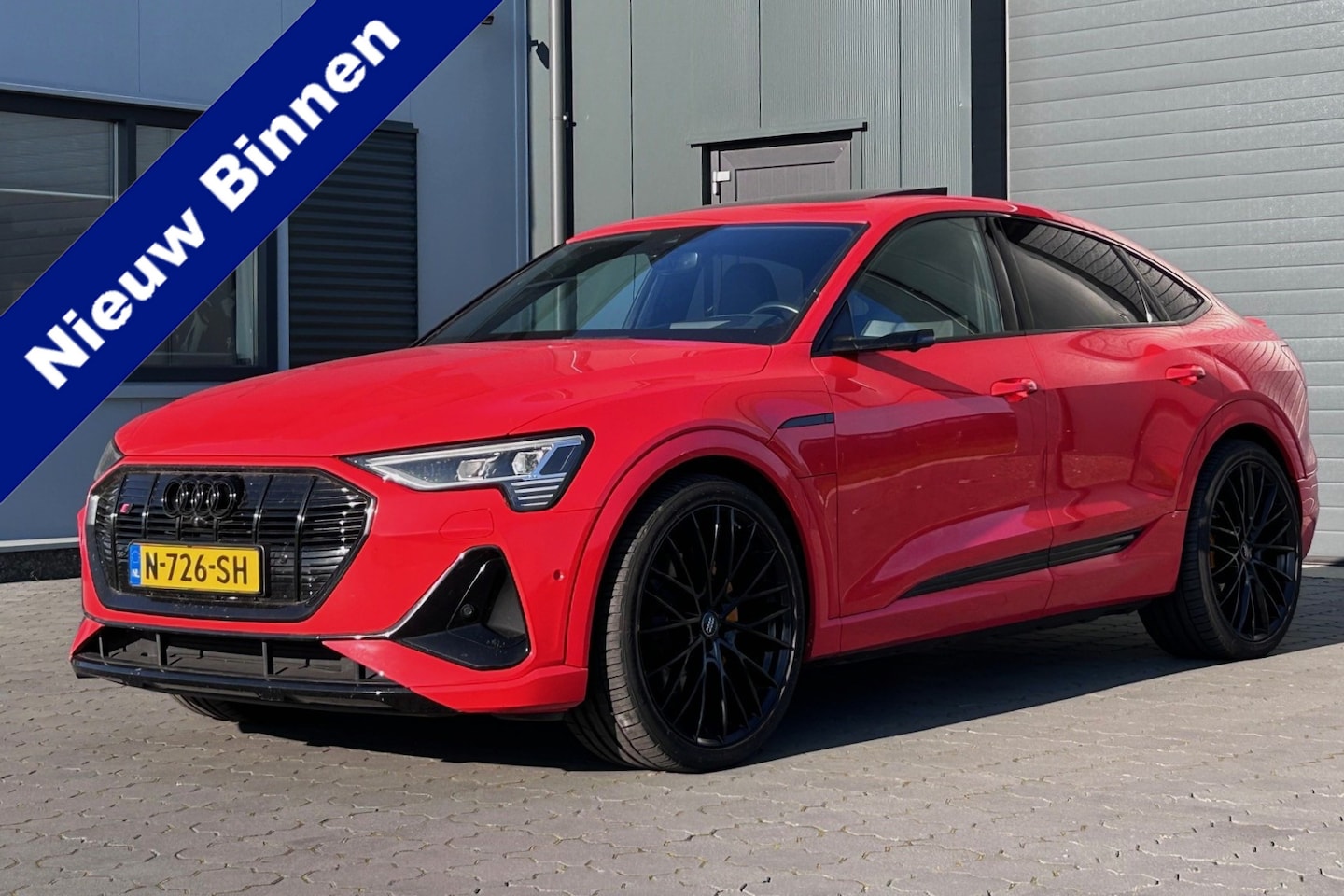 Audi e-tron Sportback - 55 quattro S-Line 95 kWh RS stoelen PANO B&O 23" 54790KM! - AutoWereld.nl