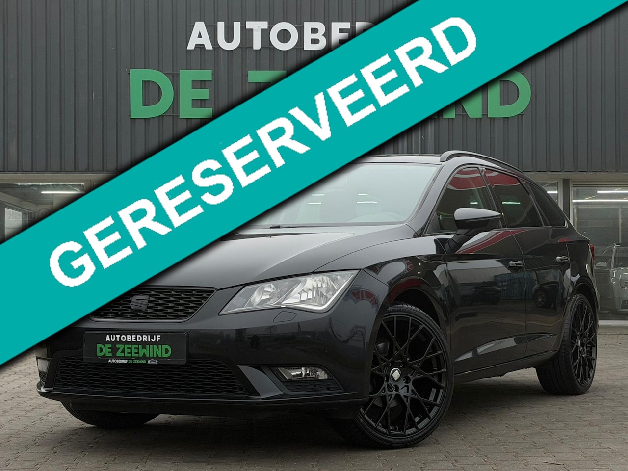 SEAT Leon - 1.2 TSI Style|Black on Black|Nieuw APK - AutoWereld.nl